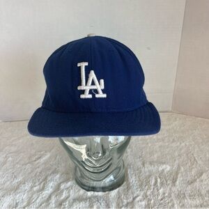 New Era Los Angeles Dodgers Blue Hat Size 7 3/8
